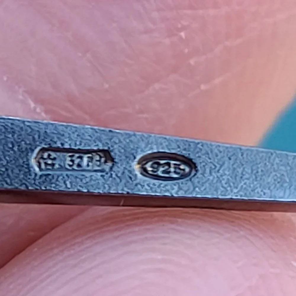 BRIONI Sterling Silver 925 Lapel Tie Stick Suit Pin Gunmetal Rose Bud Minimalist - Picture 10 of 16